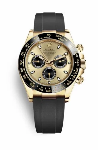 Rolex Cosmograph Daytona Yellow Gold / Cerachrom / Champagne / Oysterflex 116518LN-0048 (m116518ln-0048)